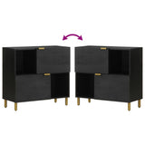 Sideboard Black 80x33x75 cm Engineered Wood 4017675