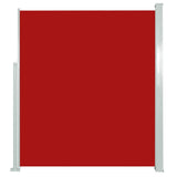 Patio Retractable Side Awning 160x300 cm Red 317883