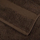Premium Towels "SOLUND" 4 pcs Brown 100x200 cm 600 gsm 137246