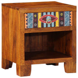 Bedside Cabinet 2 pcs 40x35x45 cm Solid Wood Acacia 4016490