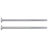 Screw 800 pcs Silver M6 x 120 mm Steel 864423