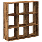 Room Divider Bookcase Old Wood 102x29x103,5 cm Engineered Wood 858046