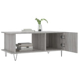 Coffee Table Grey Sonoma 90x50x40 cm Engineered Wood 829490