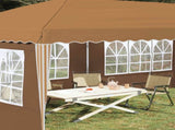 Pop-up Party Tent 575 x 289 x 245 cm Beige 42019793