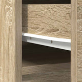 Highboard Sonoma Oak 37.5x35x180 cm Engineered Wood 861663