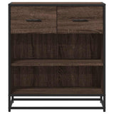 Sideboard Brown Oak 68x35x76 cm Engineered Wood 848988