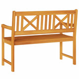 Garden Bench Brown 110 x 56 x 90cm Solid Acacia wood 4105524