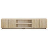 TV Stand 180 x 34.5 x 40 cm Sonoma Oak Engineered Wood 8011497