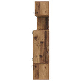 TV Units Wall-mounted 4 pcs Old Wood Engineered wood 3393492