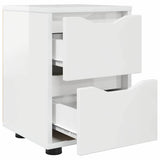 Bedside Tables 2 pcs High Gloss White 30.5 x 30 x 43 cm 888806