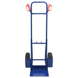 Extendable Hand Trolley Blue and Red 49.5 x 53 x 114 cm Steel 4019016