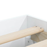 Bed Frame with Drawers without Mattress White 120x200 cm 3207280