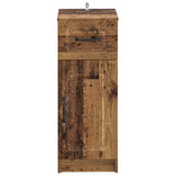 Bathroom Storage Cainet UTRECHT Old Wood 30 x 31 x 77 cm 897713