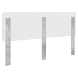 Headboard Concrete Grey Engineered wood 887839