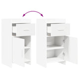 Sideboard White 40 x 36 x 80 cm Engineered Wood 8011083