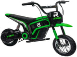 24V Electric Motorbike with Twist Grip Throttle, Music, Horn, 12" Pneumatic Tyres, 16km/h Max Speed T3398P348401