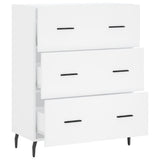 Sideboard White 69.5x34x90 cm Engineered Wood 827868