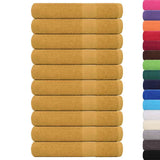 Towels "FROGN" 10 pcs Gold 100x200 cm 360 gsm 136820