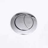 WC Ceramic Toilet Bathroom Round Toilet Bottom Water Flow White 3059888