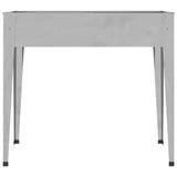 Garden Planter 100.5x40.5x90 cm Galvanised Steel 152262