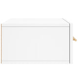 Wall-mounted Bedside Cabinets 2 pcs White 35x35x20 cm 829789