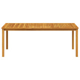 Garden Table 200x100x74 cm Solid Acacia Wood 44106