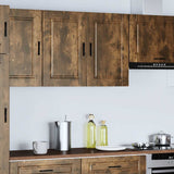Kitchen Wall Cabinet Porto Smoked Oak Engineered Wood 854072