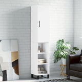 Highboard White 34.5x34x180 cm Engineered Wood 3199001