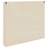 Wall Display Case with Shelf Beige 60 x 8.5 x 54 cm Plywood 42015626