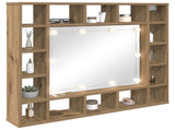 Mirror Lights 12 pcs White 4.5 x 4.5 x 4.8 cm Plastic 864916