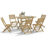 7 Piece Garden Dining Set Solid Wood Acacia 3295002