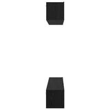 TV Cabinet Set 5 pcs Black Oak Engineered Wood 3393214