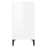 Sideboard High Gloss White 60x35x70 cm Engineered Wood 806082