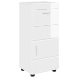 Bathroom Cabinet Set TULUM High Gloss White 37 x 31.5 x 82 cm 880345