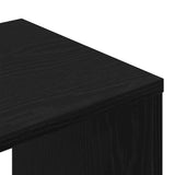 TV Cabinet Set 3 pcs Black Oak Engineered Wood 3332502
