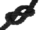 Rope Black 4 x 4 x 1000 cm Cotton 42011836