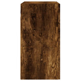 Wall Cabinet Smoked Oak 60x31x60 cm Engineered Wood 829985