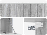 Wall-Mounted TV Cabinet Grey Sonoma 98 x 31 x 30 cm 898391