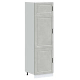 Kitchen Cupboard "Porto" Concrete Grey Engineered Wood 854111