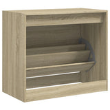 Shoe Cabinet Sonoma Oak 80x42x69 cm Engineered Wood 840003