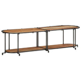 TV Cabinet 160x42x40 cm Solid Wood Acacia 4013492