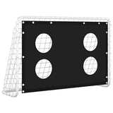 93376 Soccer Goal Training Net Steel 184x61x122 cm