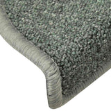 Self-adhesive Stair Mats 30 pcs 56 x 17 x 3 cm Dark Green 3365741