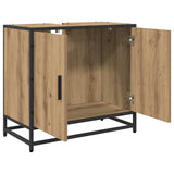Bathroom Sink Cabinet with Storage Artisan oak 65 x 33 x 60 cm 883615