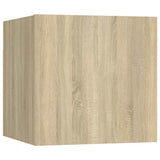 Wall Mounted TV Cabinets 8 pcs Sonoma Oak 30.5x30x30 cm 3079054