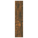 Book Cabinet/Room Divider Smoked Oak 40x30x135 cm 813590