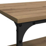 Kitchen Trolley Artisan Oak 60 x 41 x 76 cm Engineered Wood 883009