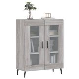 Sideboard Grey Sonoma 69.5x34x90 cm Engineered Wood 827810