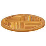 Table Top 60x2 cm Round Solid Wood Acacia 4004248