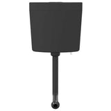 Toilet Cistern with Bottom Water Inlet 3/6 L Black 148012